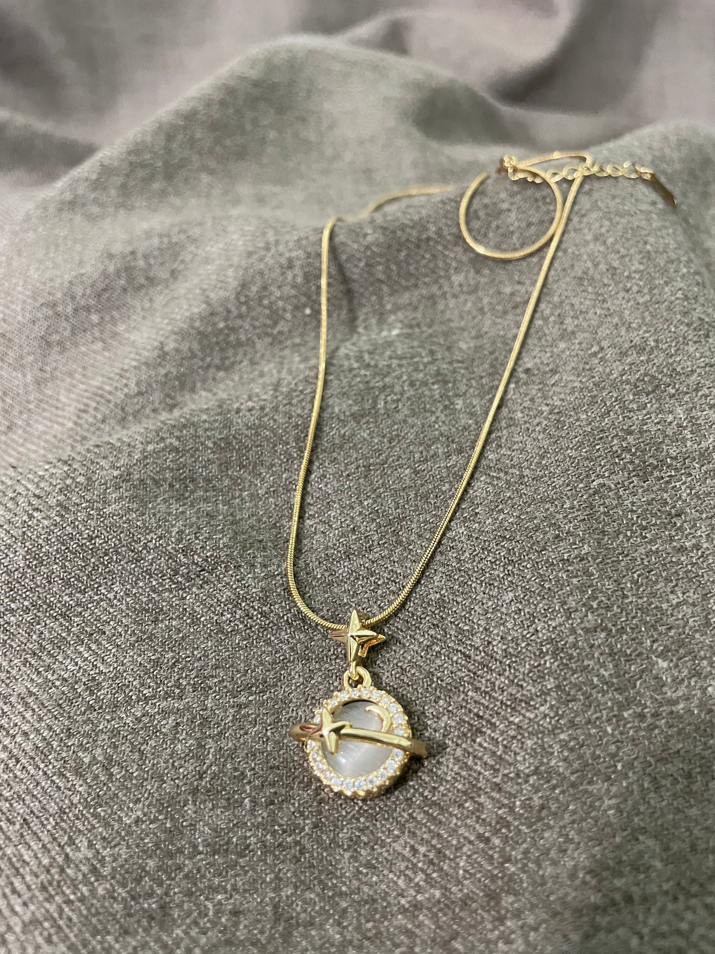 Celestial Harmony Pendant Necklace