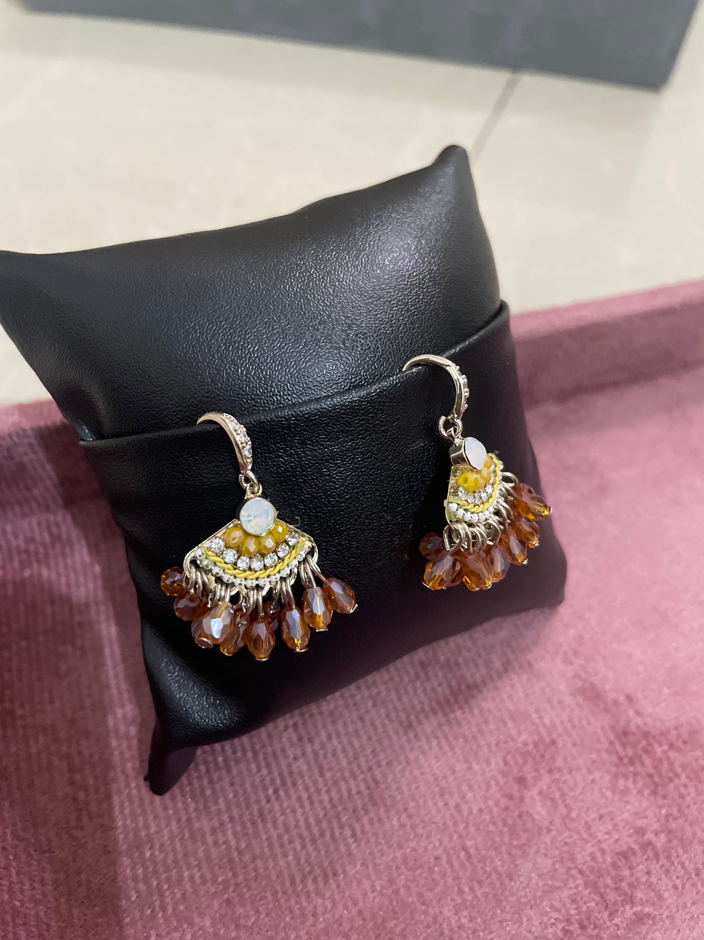 Amber Cascade Boho Chandeliers