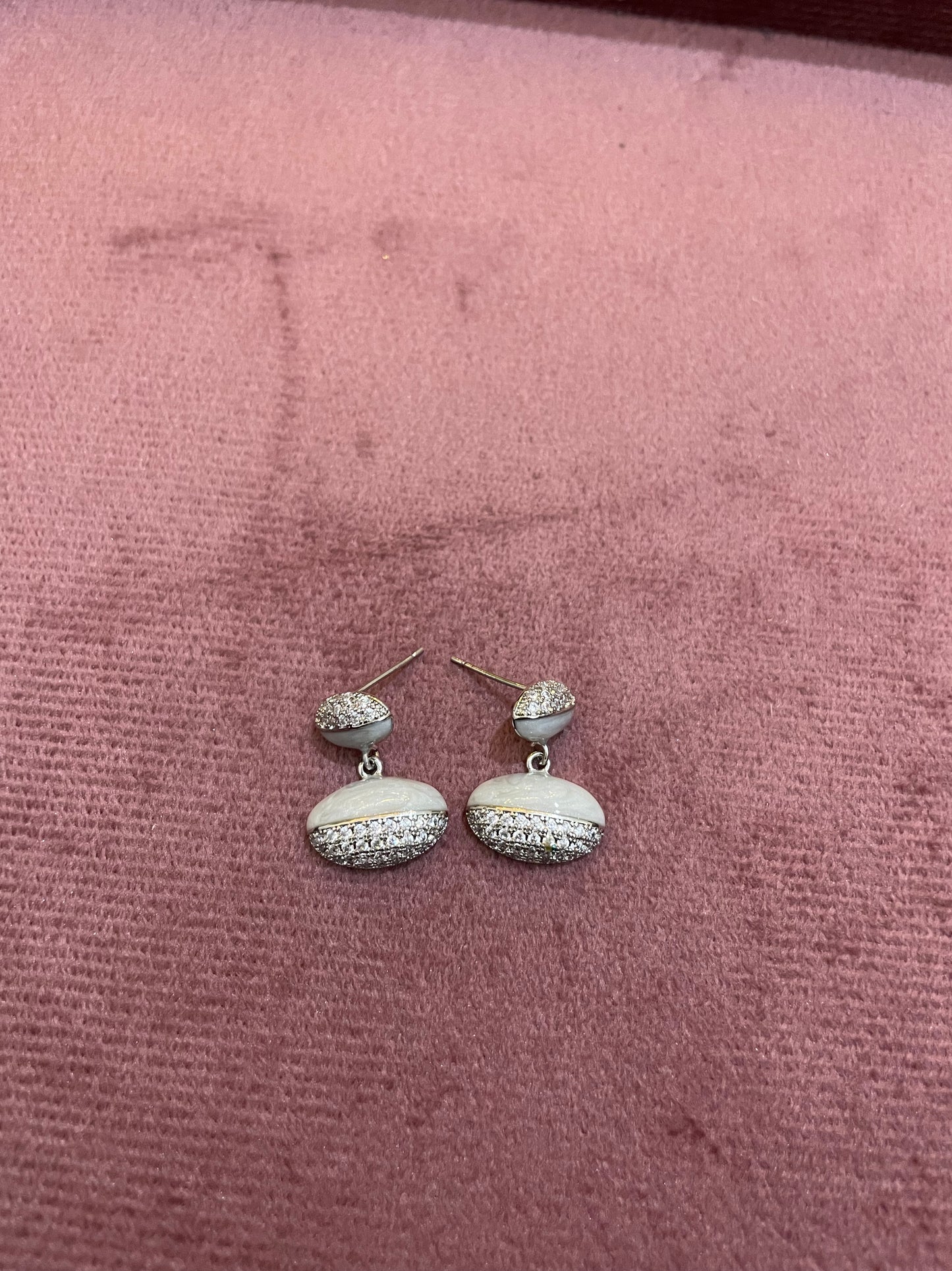 Pearl Mirage Drop Earrings