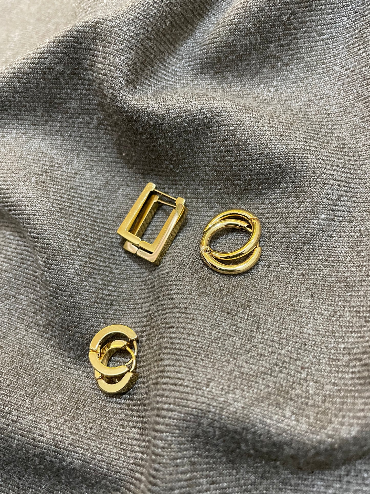 Urban Geometry Earrings Set