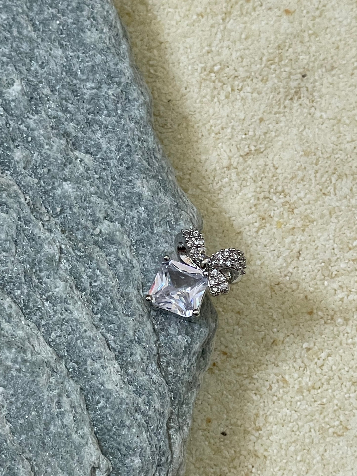 Crystal Whisper Butterfly Studs