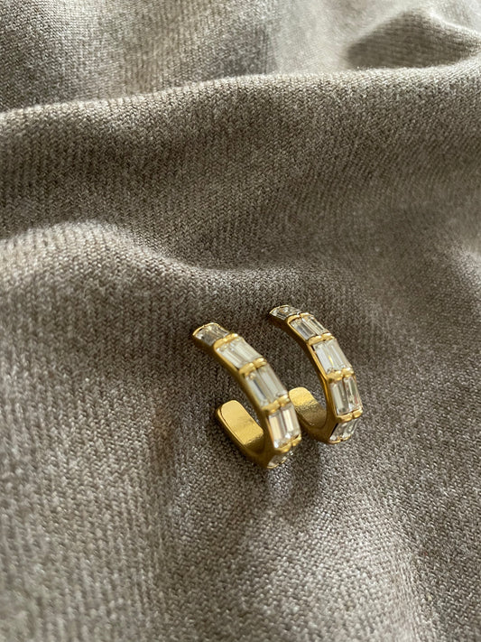 Radiant Baguette Earrings