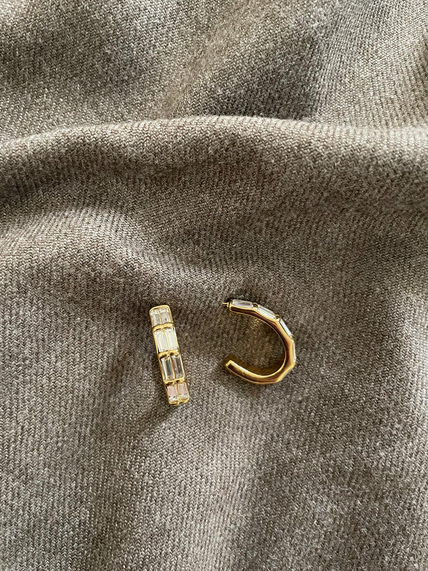 Radiant Baguette Earrings