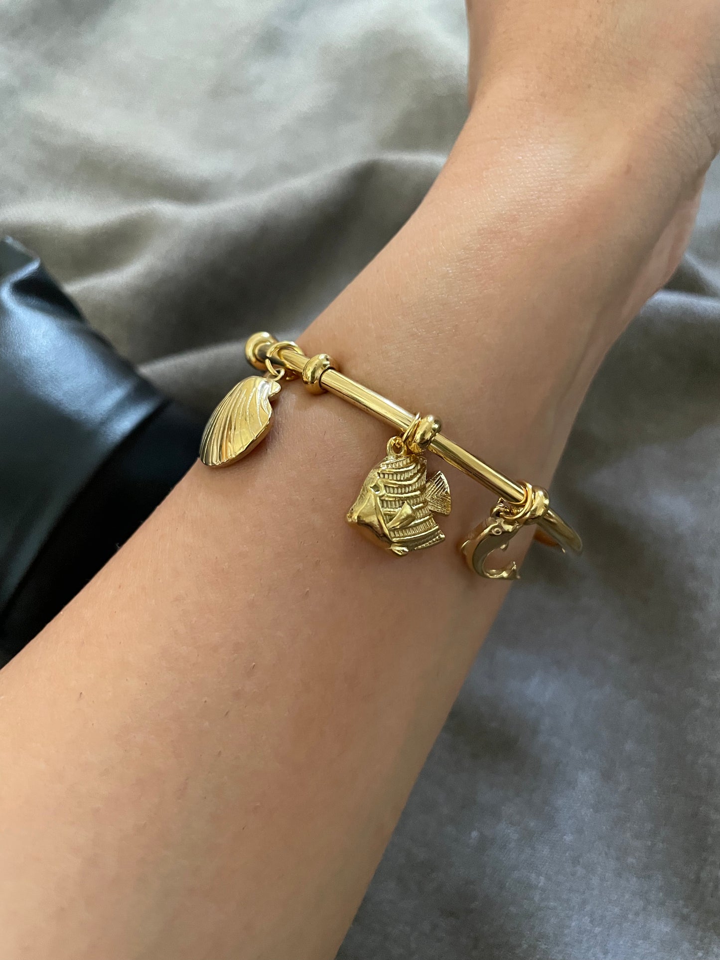 Ocean Charms Bangle