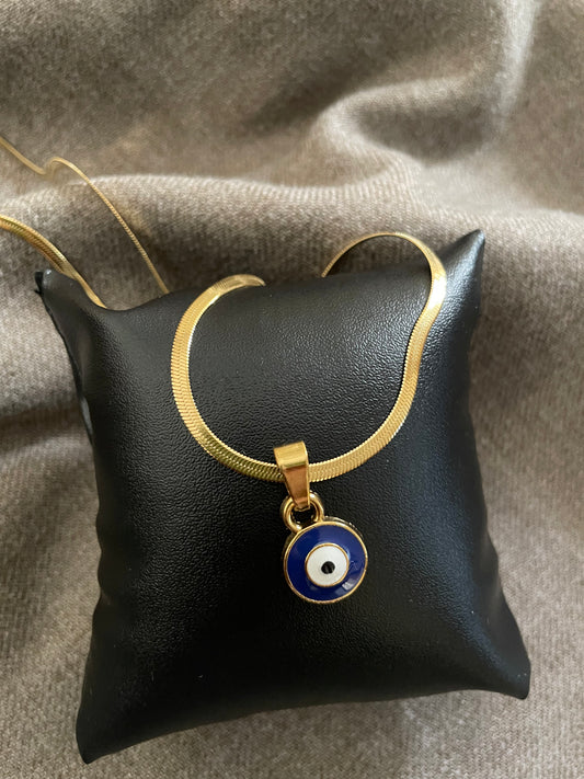 Evil eye necklace