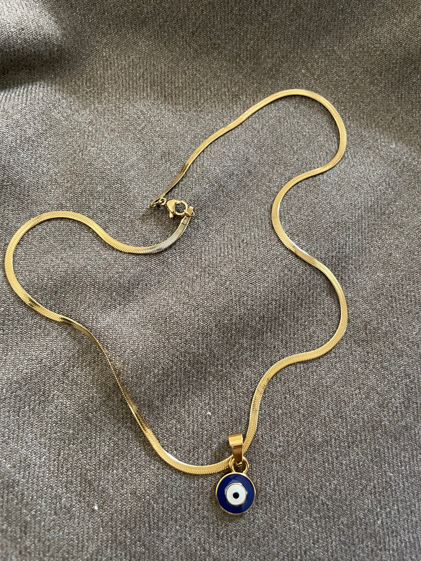 Evil eye necklace