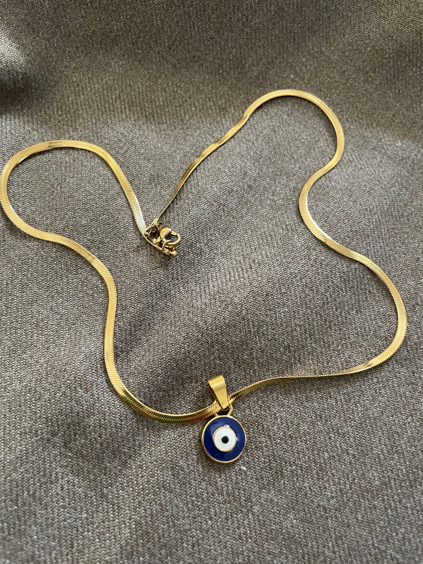 Evil eye necklace