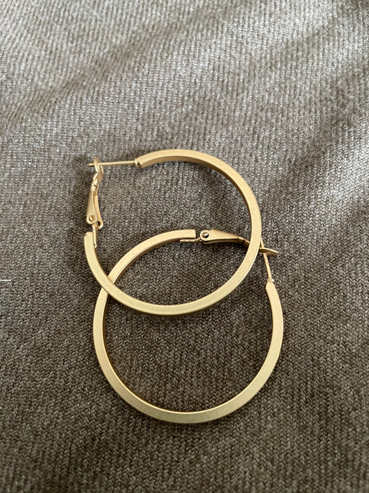 Matt Sleek Classic Hoops