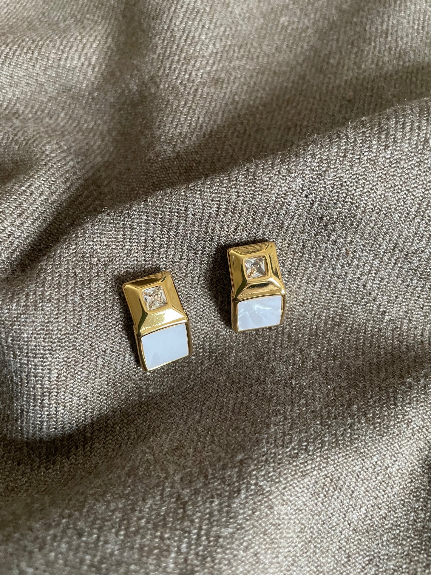 Prism Block Studs