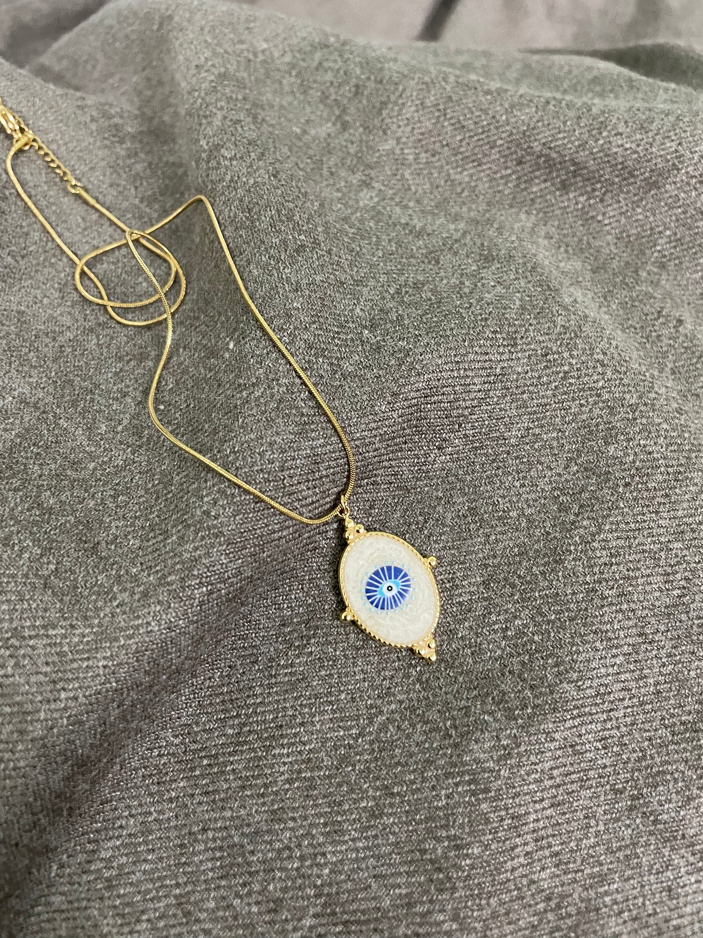 Azure Evil Eye Pendant