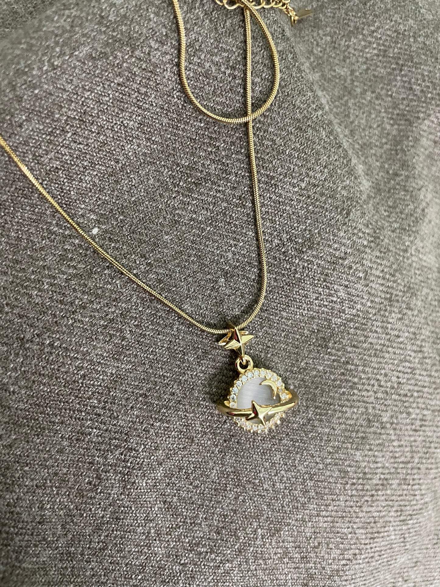 Celestial Harmony Pendant Necklace