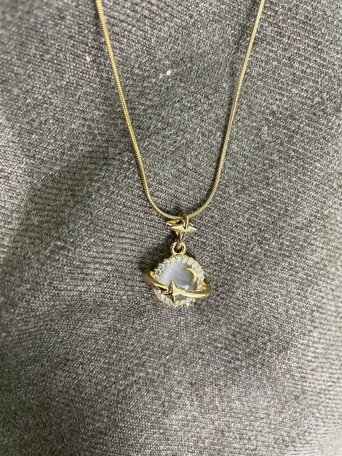 Celestial Harmony Pendant Necklace