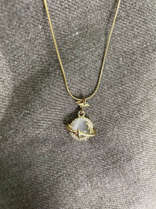 Celestial Harmony Pendant Necklace