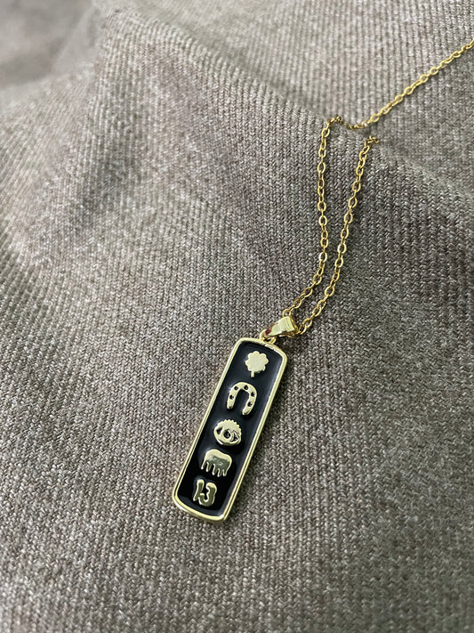 Symbolic Good Luck Talisman Necklace