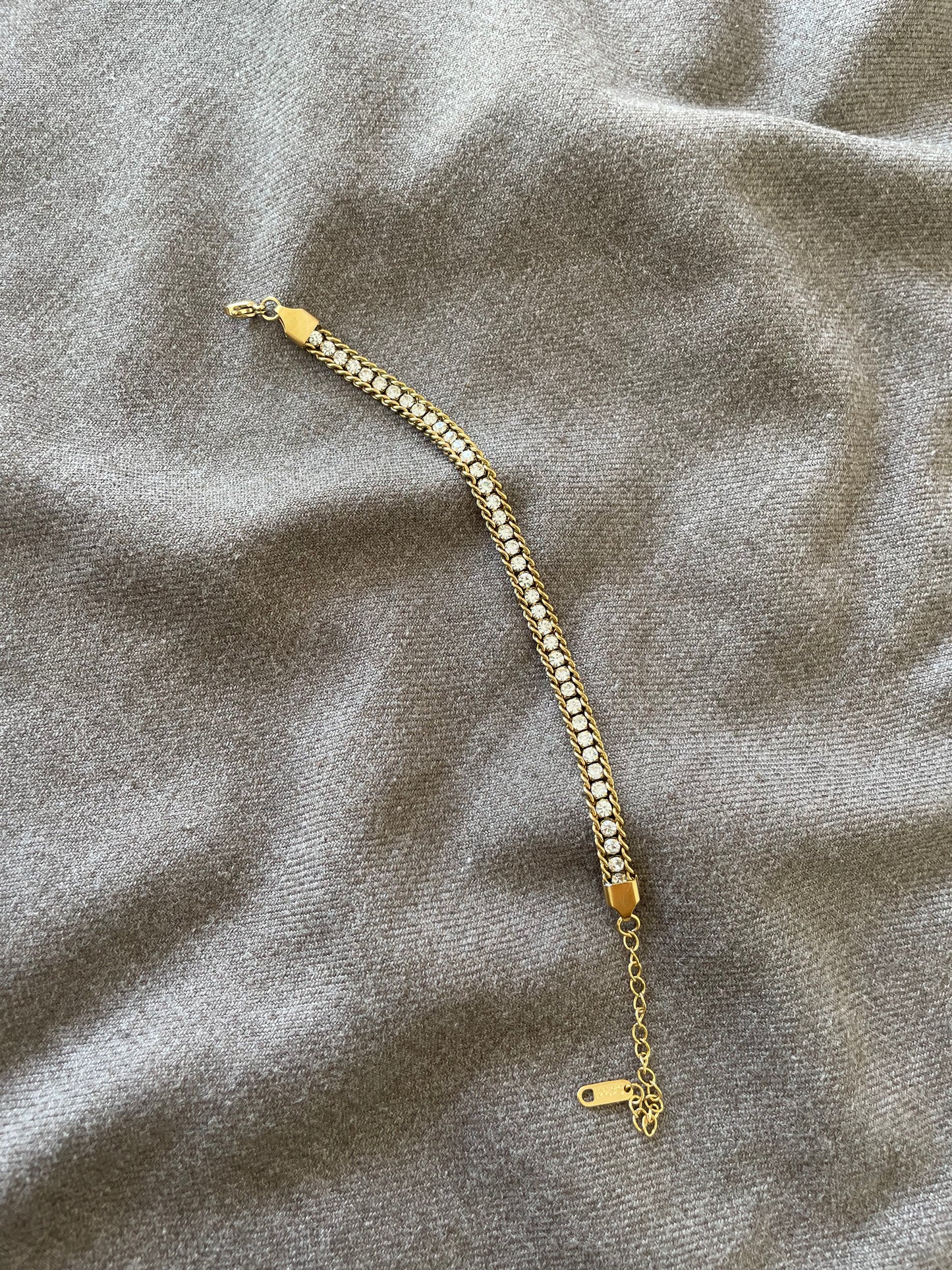 Classic Gold Chain Tennis Bracelet
