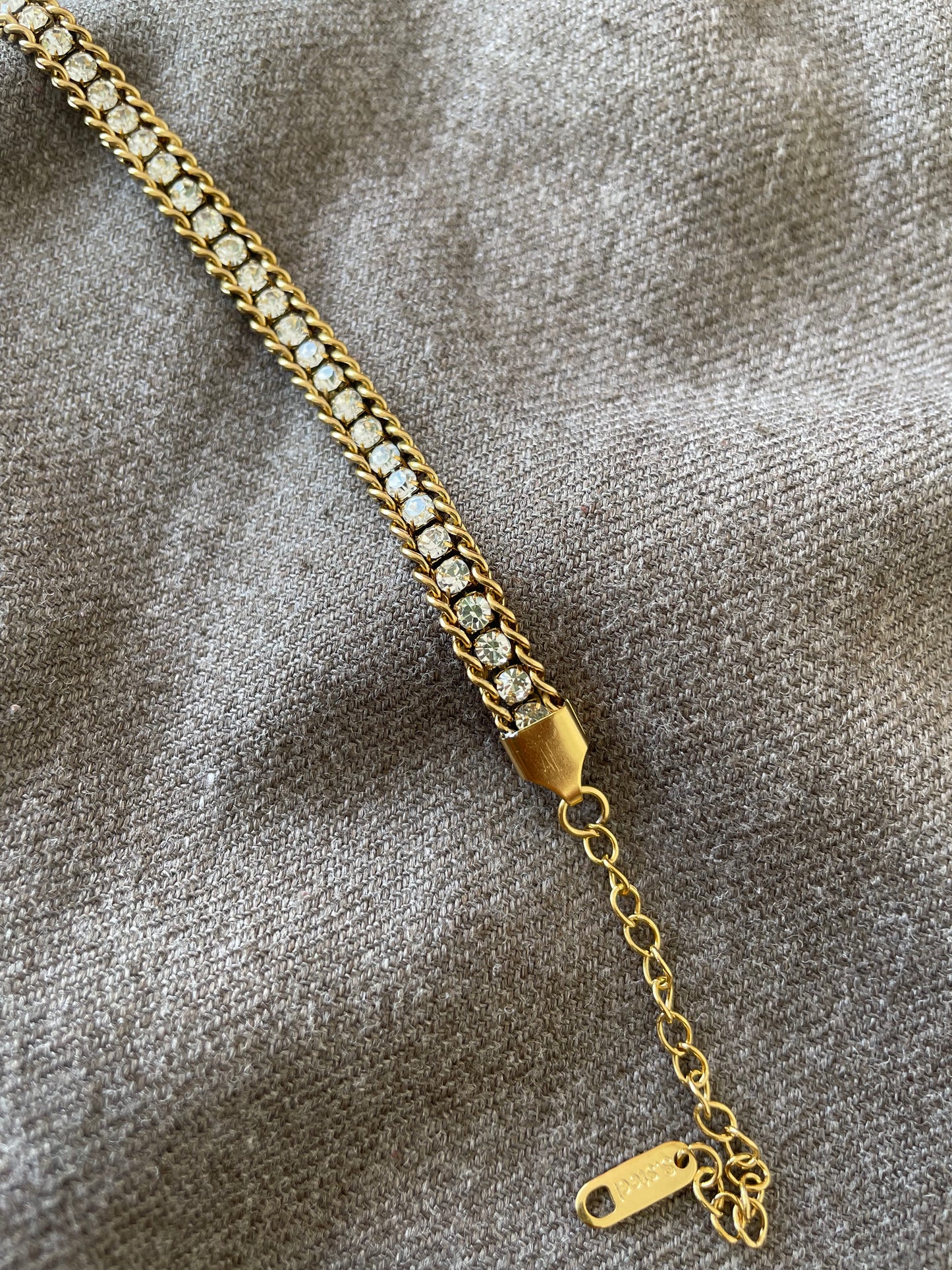 Classic Gold Chain Tennis Bracelet