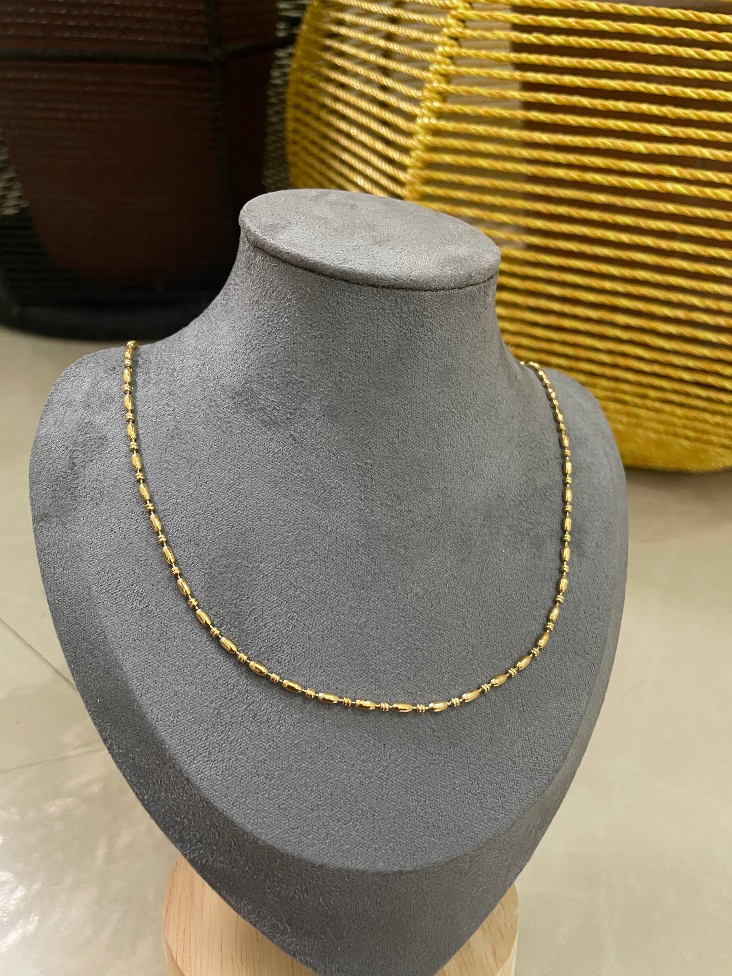 Classic Gold Bead Chain