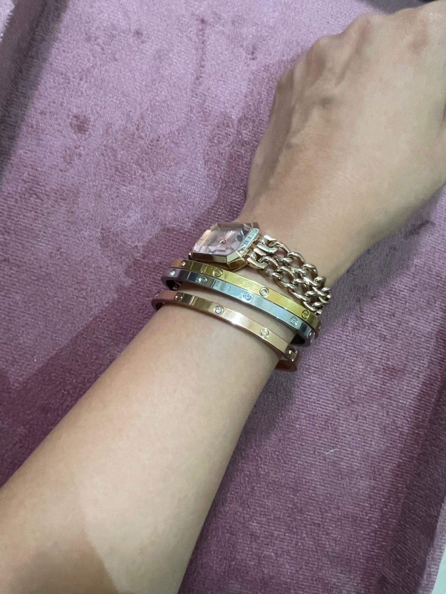 Trio Chic Stackable Cuff Set