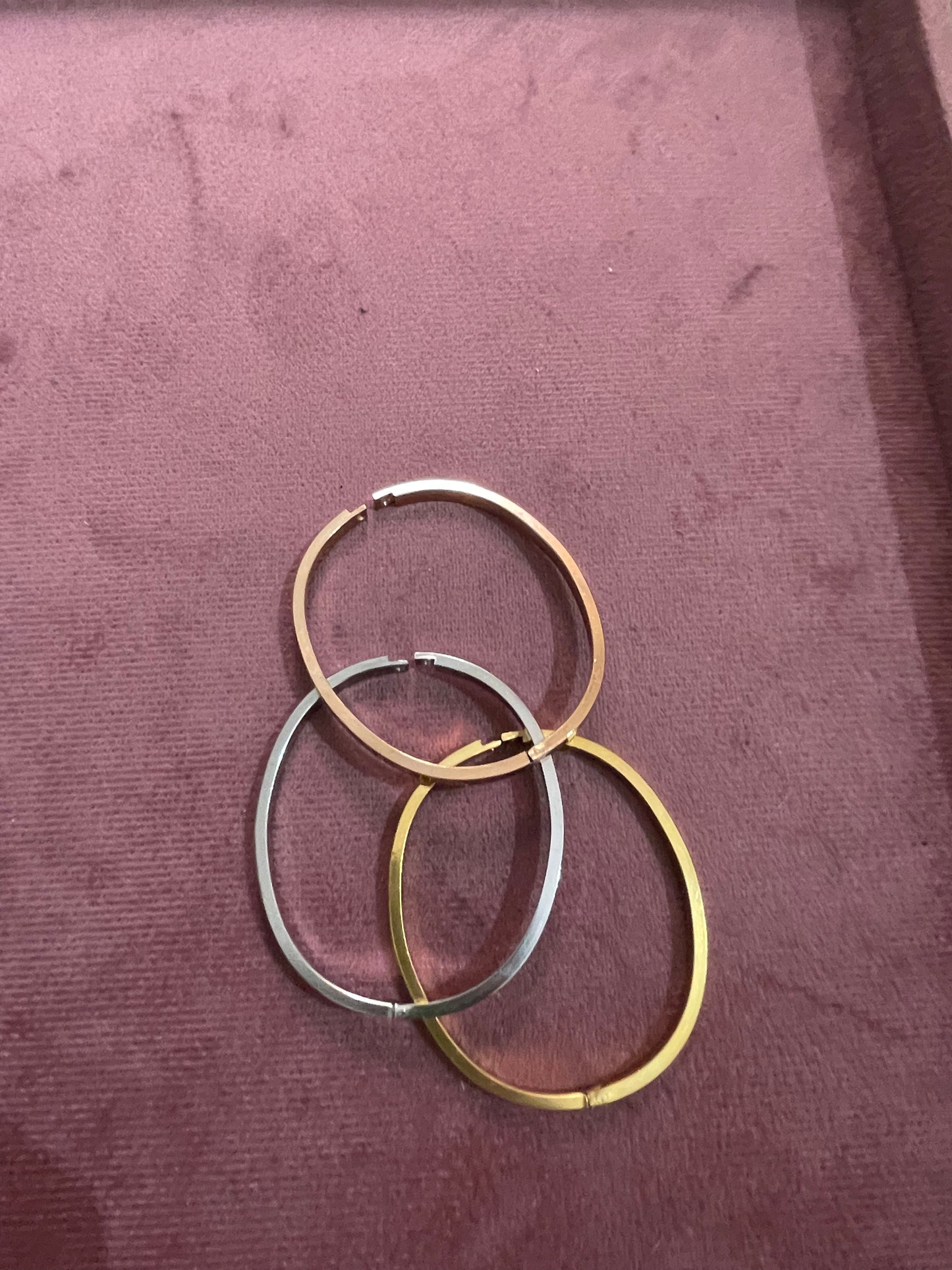 Trio Chic Stackable Cuff Set