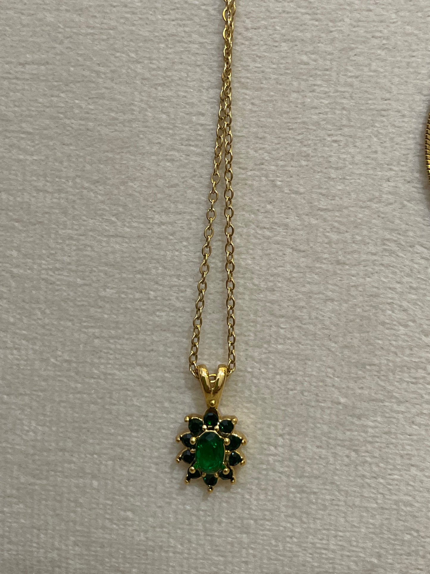 Sunburst Solitaire Necklace