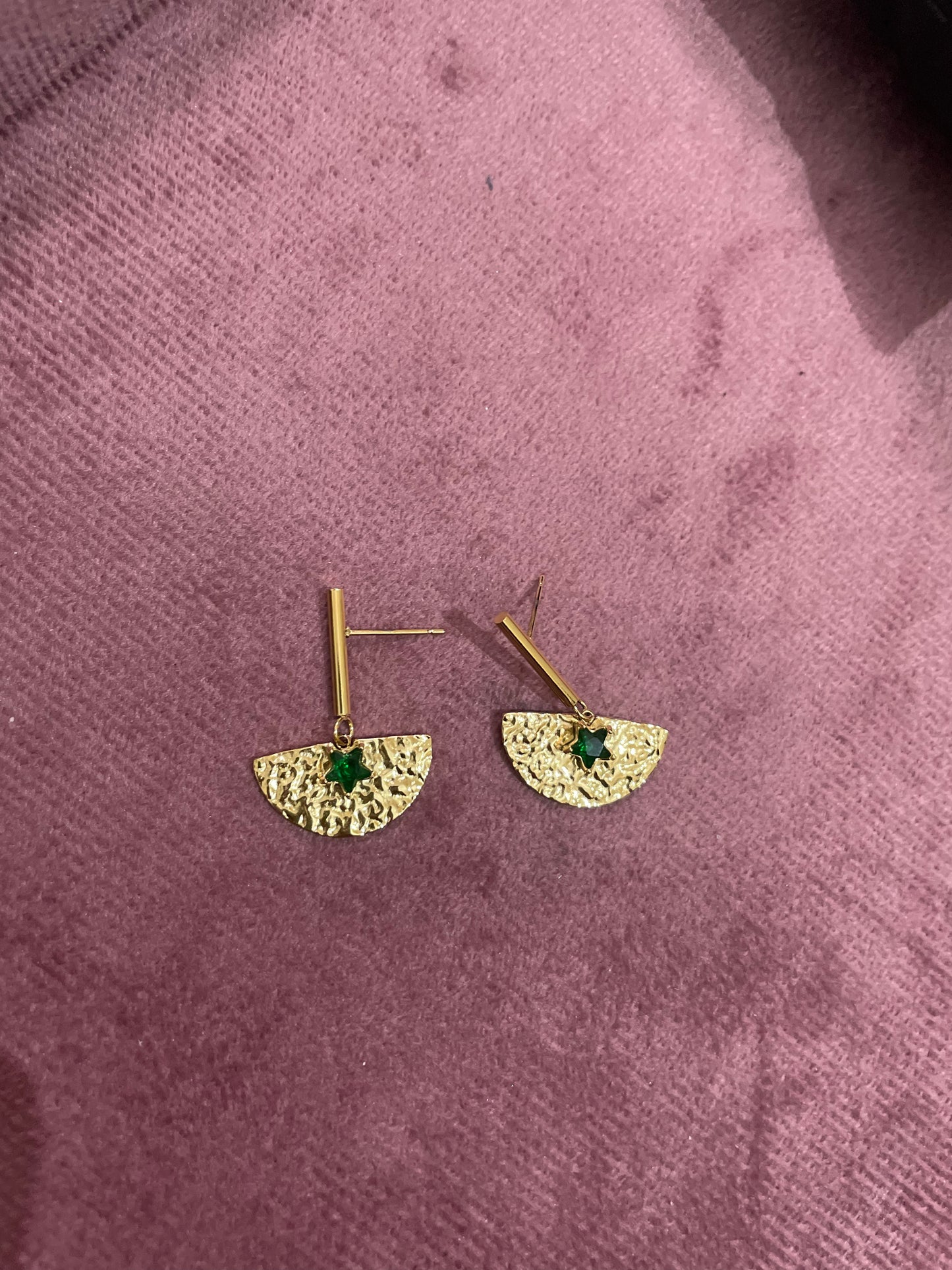 Celestial Starburst Drop Earrings
