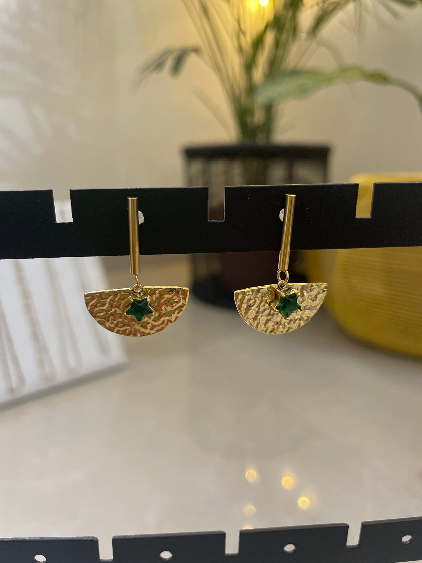 Celestial Starburst Drop Earrings