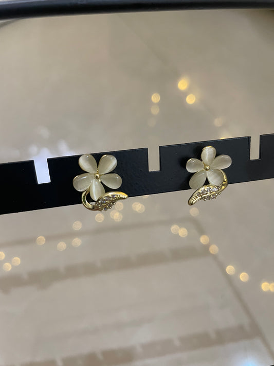 Mother of Pearl Blossom Studs