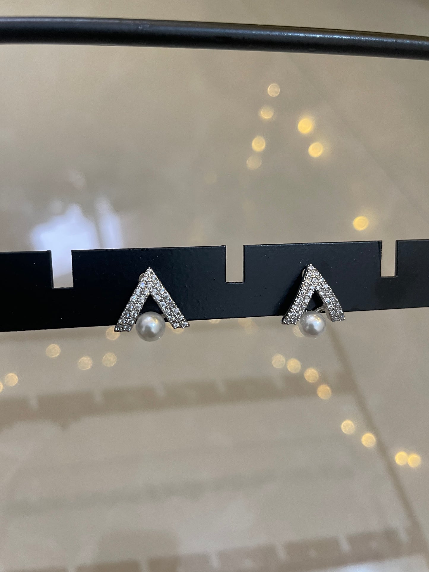Pearl Prism V Studs