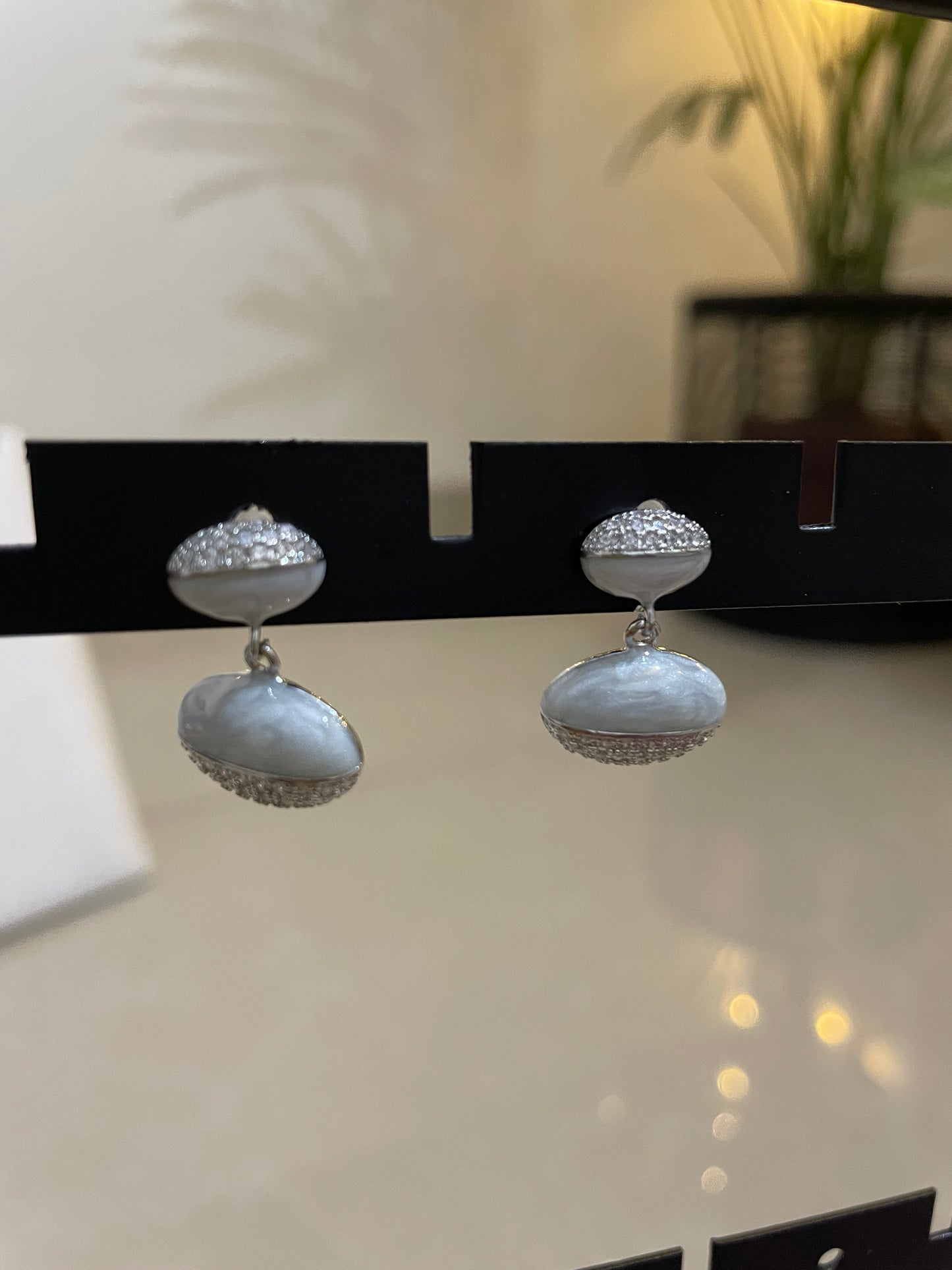 Pearl Mirage Drop Earrings
