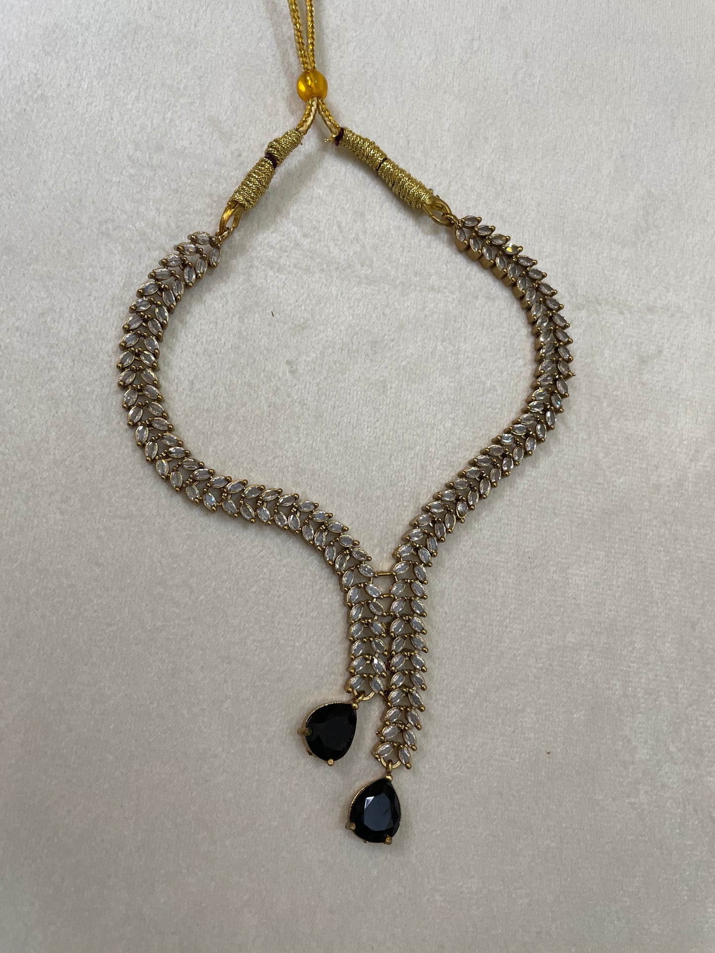 Elysia Drop AD Necklace Set