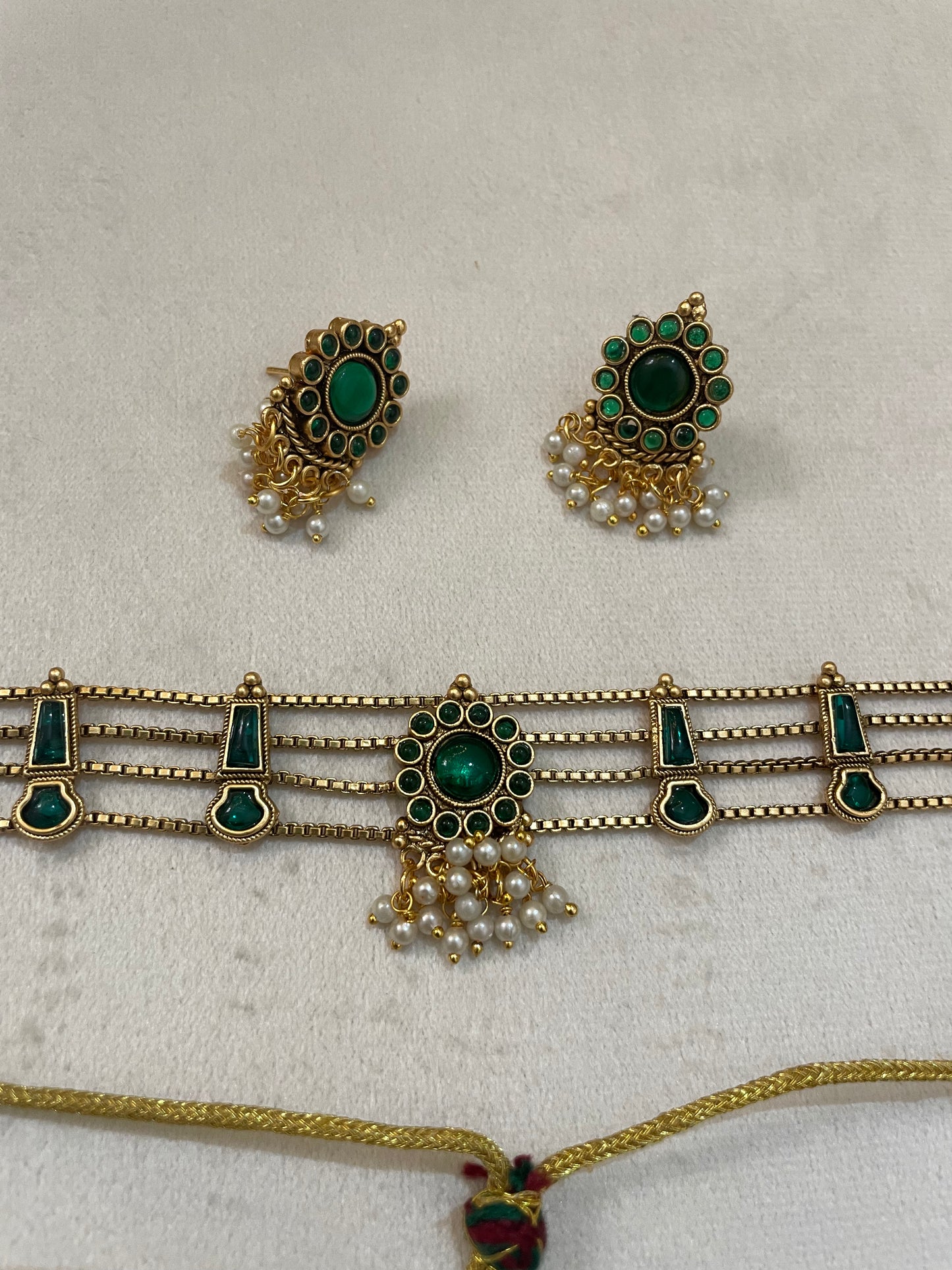 Royal Layered Choker Set