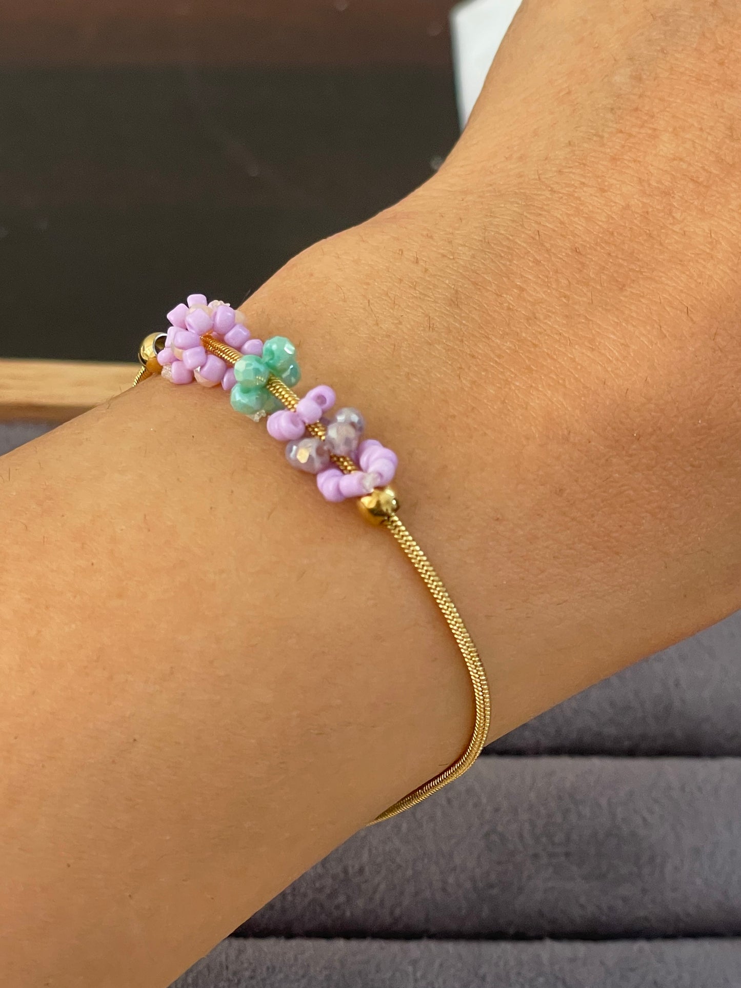 The Lavender Meadow Bracelet