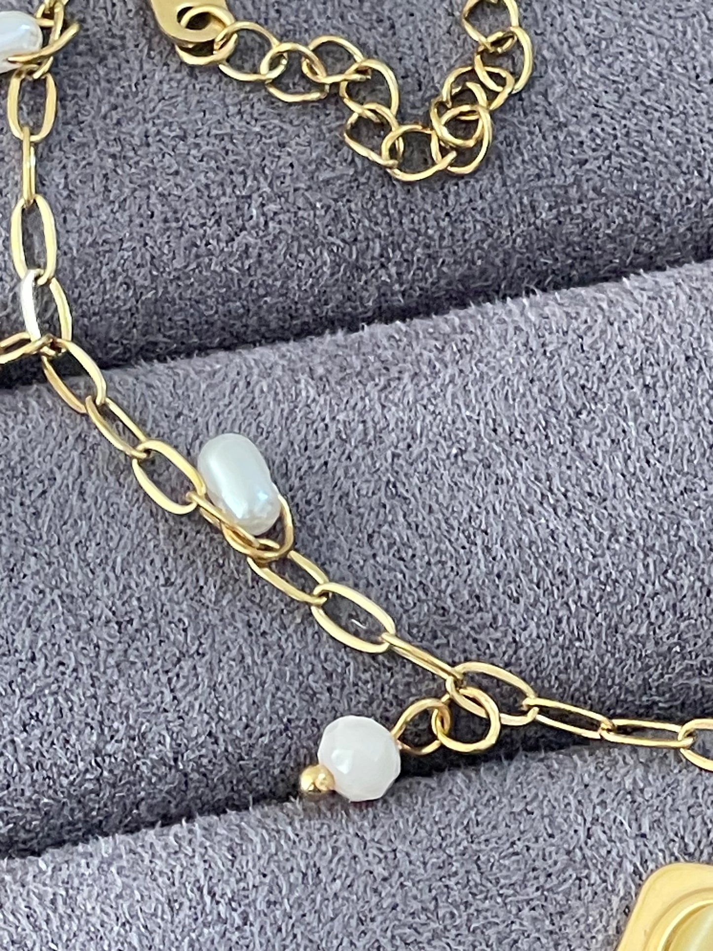 Golden Meadow Charm Bracelet