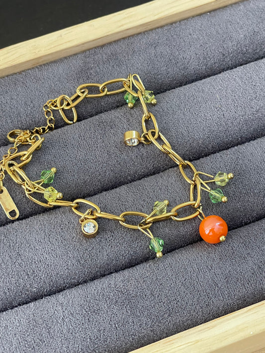 Summer Vine Charm Chain