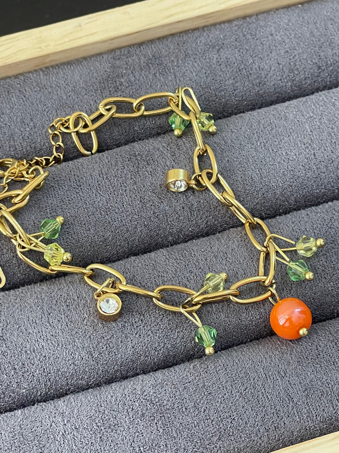 Summer Vine Charm Chain